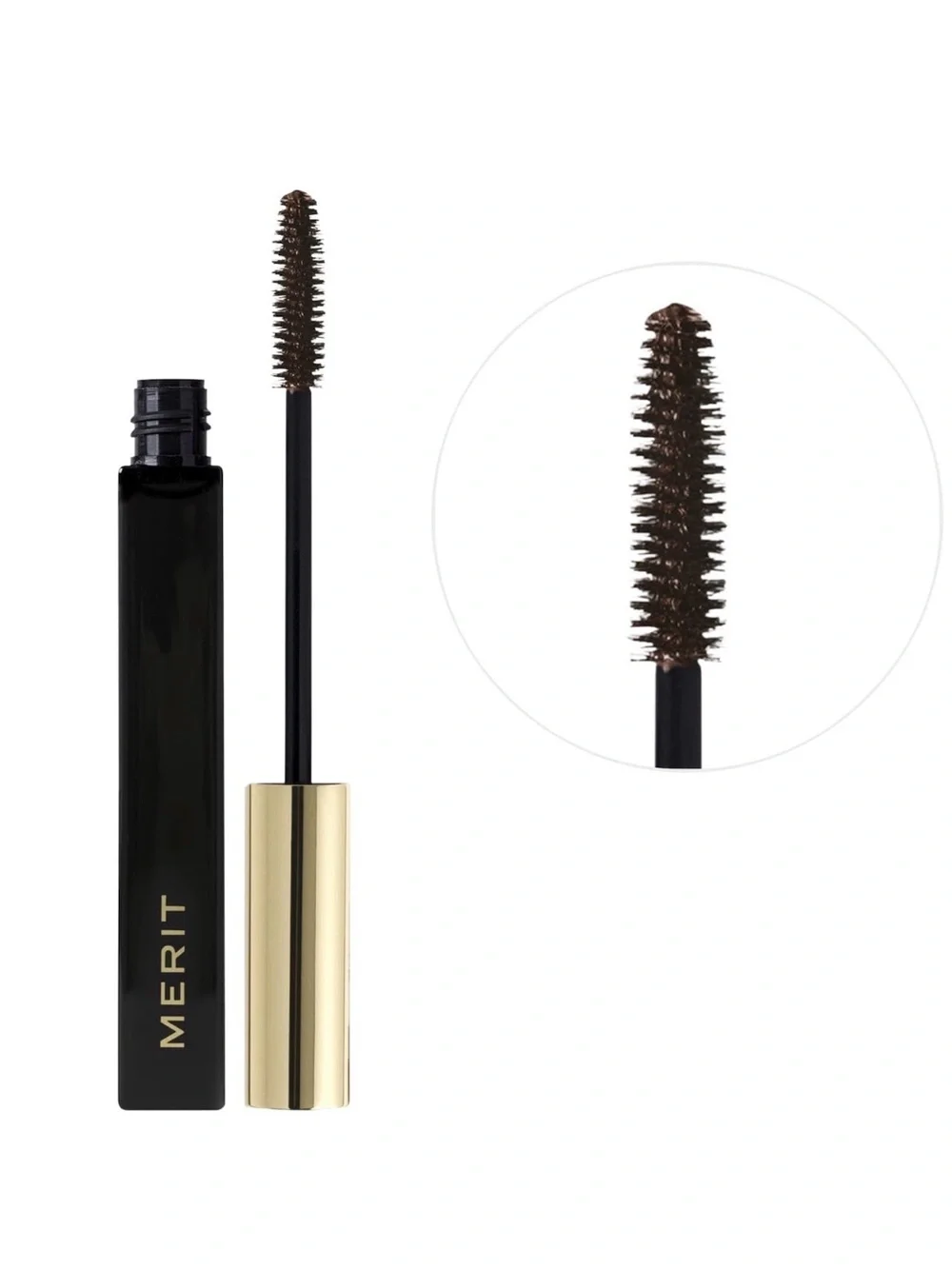 MERIT Clean Lash Lengthening Tubing Mascara in Black NIB